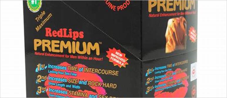 Red lips male enhancement ingredients